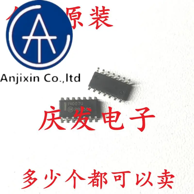 

10 шт. 100% оригинал, новый, в наличии 14007U MC14007UBDR2G SOP-14