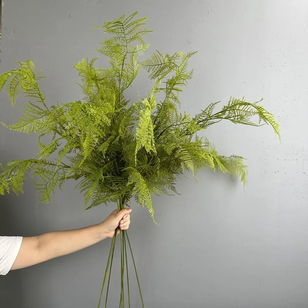 

Large Artificial Fern Plant Branches Real Touch Handmade Artificial Asparagus Fern Realistic Elegant Boston Fern Leaves