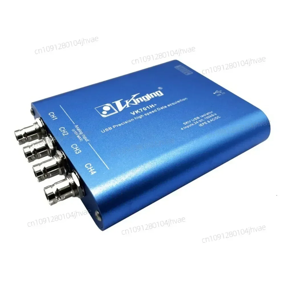 Hot VK701H+isolated USB 24 bit data acquisition card with 102.4K sampling support for ADC/IEEE/0-20mA