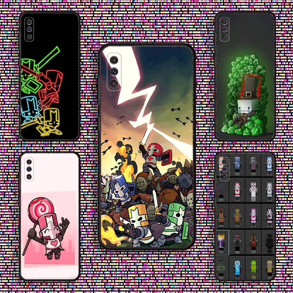 

C-Castle C-Crashers Phone Case For Samsung S 25,24,23,22,30,21,10,9,Ultra,Plus,Lite,FE,4,5 G Black Soft Case