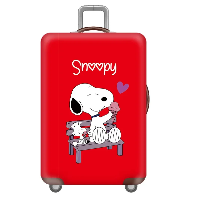 Snoopy Luggage Covers Protector Travel Luggage Suitcase Protective Cover Stretch Dust Covers Travel Accessories Luggage Supplies