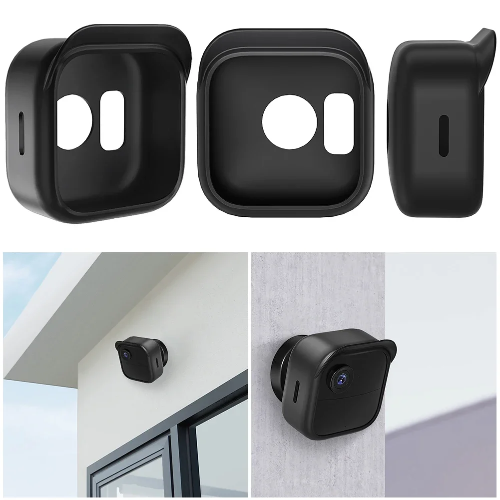 3/2/1PCS Waterproof Silicone Case For Blink Outdoor 4 (4th Gen) Security Camera Protective Cover Skin Outdoor Camera Accessories