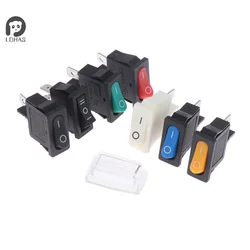 5pcs KCD1-110 9.5x2mm Rocker Switch ON/OFF 2 Pin Instrument Power Switch Toggle Switch Circuit Waterproof