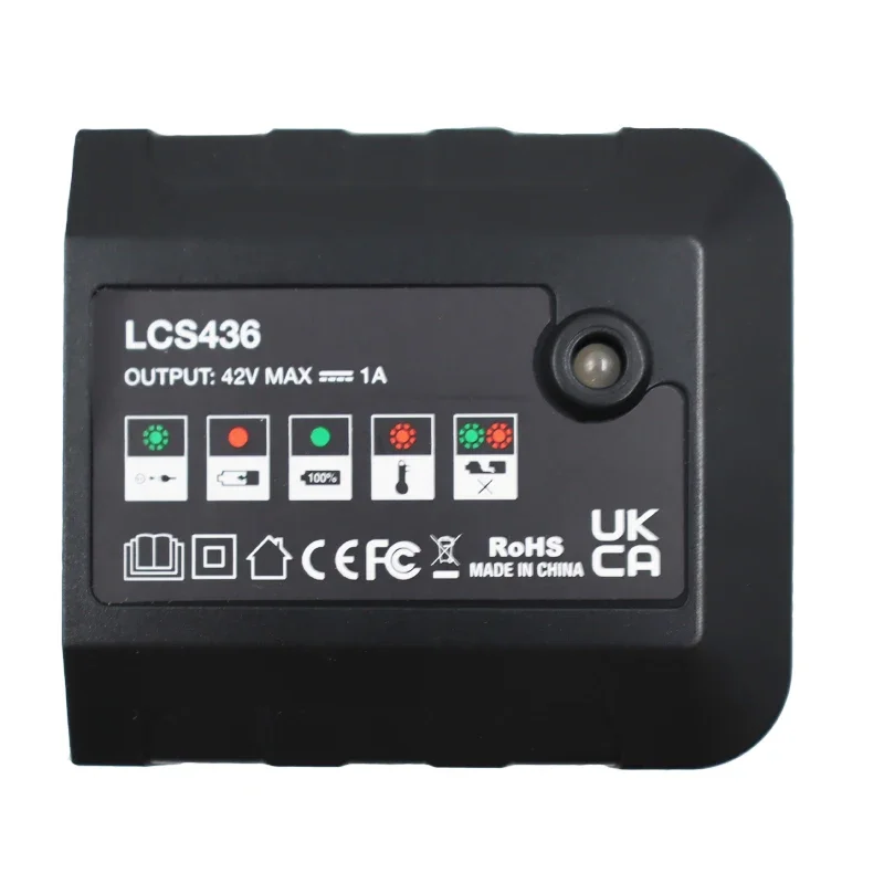 Cargador de batería de litio para Black Decker, herramientas eléctricas de 36V, 40V, Li-ION, LBX1540, LBX2040, LBX2540, LBXR36, LBXR2036, LCS436