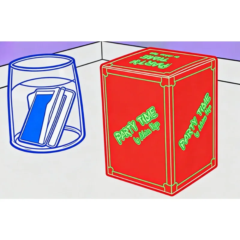 

Time Party by Adrian Vega – фокус для сцены и крупным планом, ментализм, реквизит фокусника, аксессуары, иллюзии и трюки