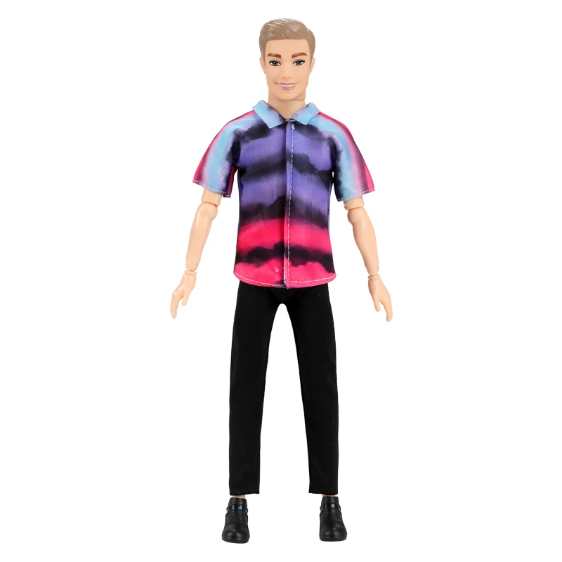 1/6 دمية ذكر مع جسم متعدد المفاصل، تصميمات وجه مختلفة، لعبة تزيين ذاتية الصنع للفتيات، شخصية عمل قابلة للجمع #4