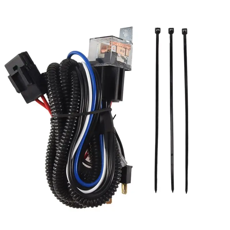 12V Car Horn Modified Wiring Harness Snail Horn Electric Horn Universal With 40A Relay Eco-Friendly