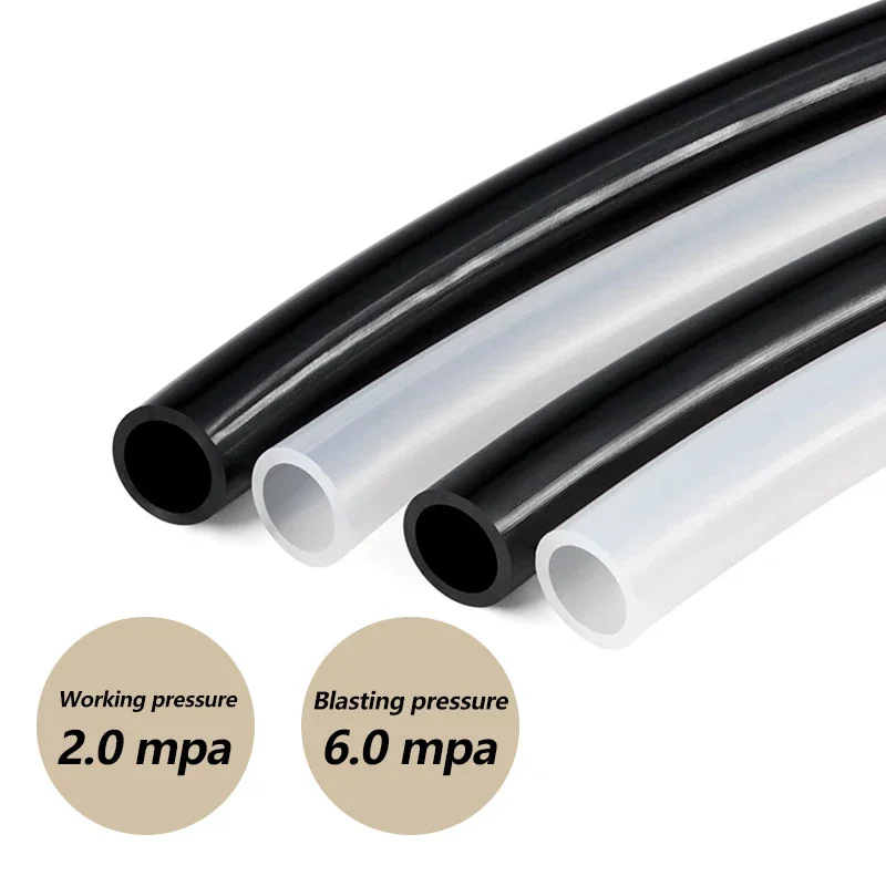 1/3/5/10M High Pressure PA6 Nylon Tube 4mm 6mm 8mm 10mm 12mm 14mm 16mm Pneumatic Air Compressor Smooth Rigid Polyamide Oil Pipe
