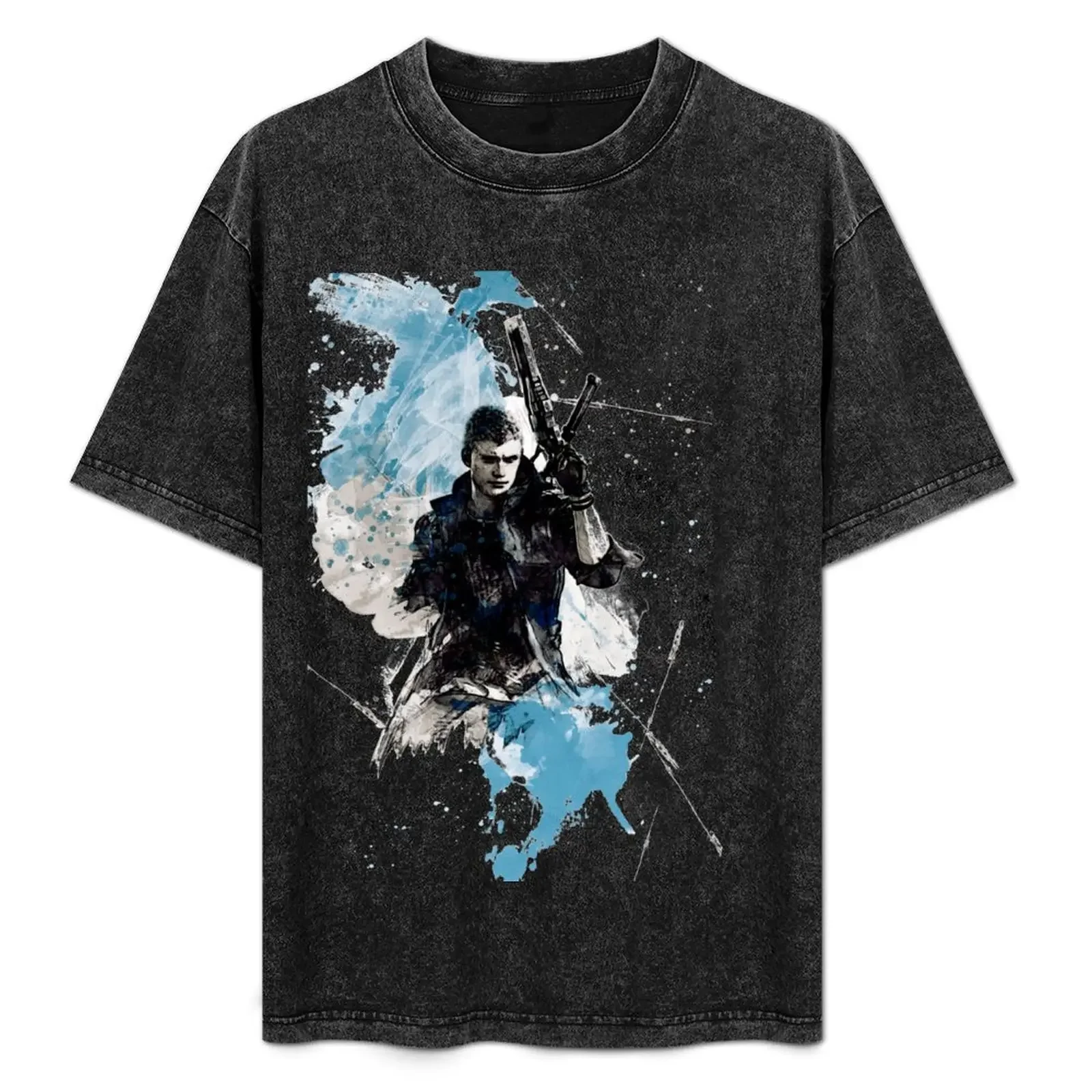 

DMC - Nero painting T-Shirt man tshirt cotton t shirt pack t shirt man designer man t shirts for men T-Shirt