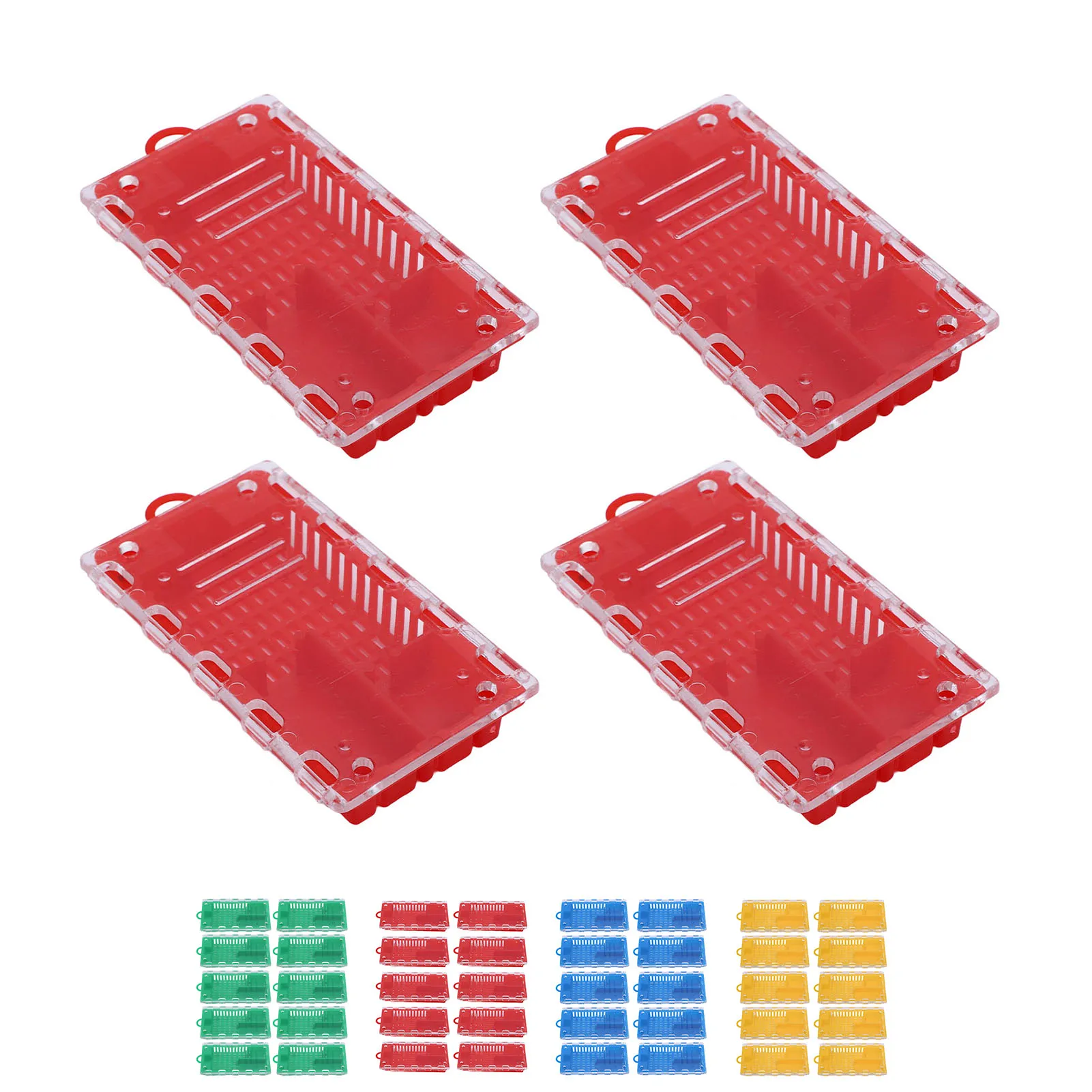 Queen Bee Cage Plastic Queen Bee Transporting Catcher Beekeeping Supplies Beekeeper Equipment Queen Bee Transporting Box