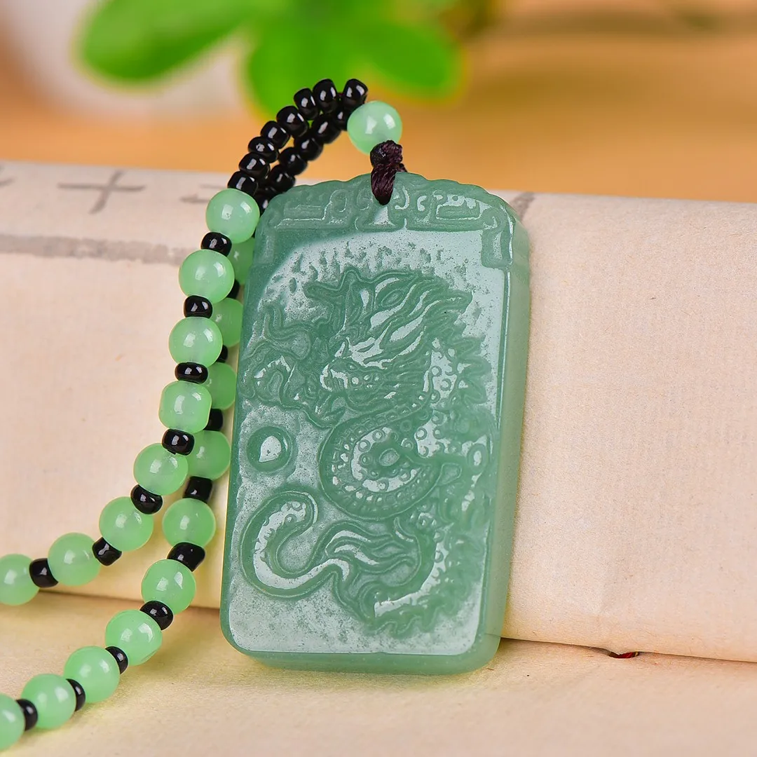 Pure Natural Dongling Jade Green Jade Pendant  men's bracelets men's bracelets women's bracelets women's bracelets jade bracelet