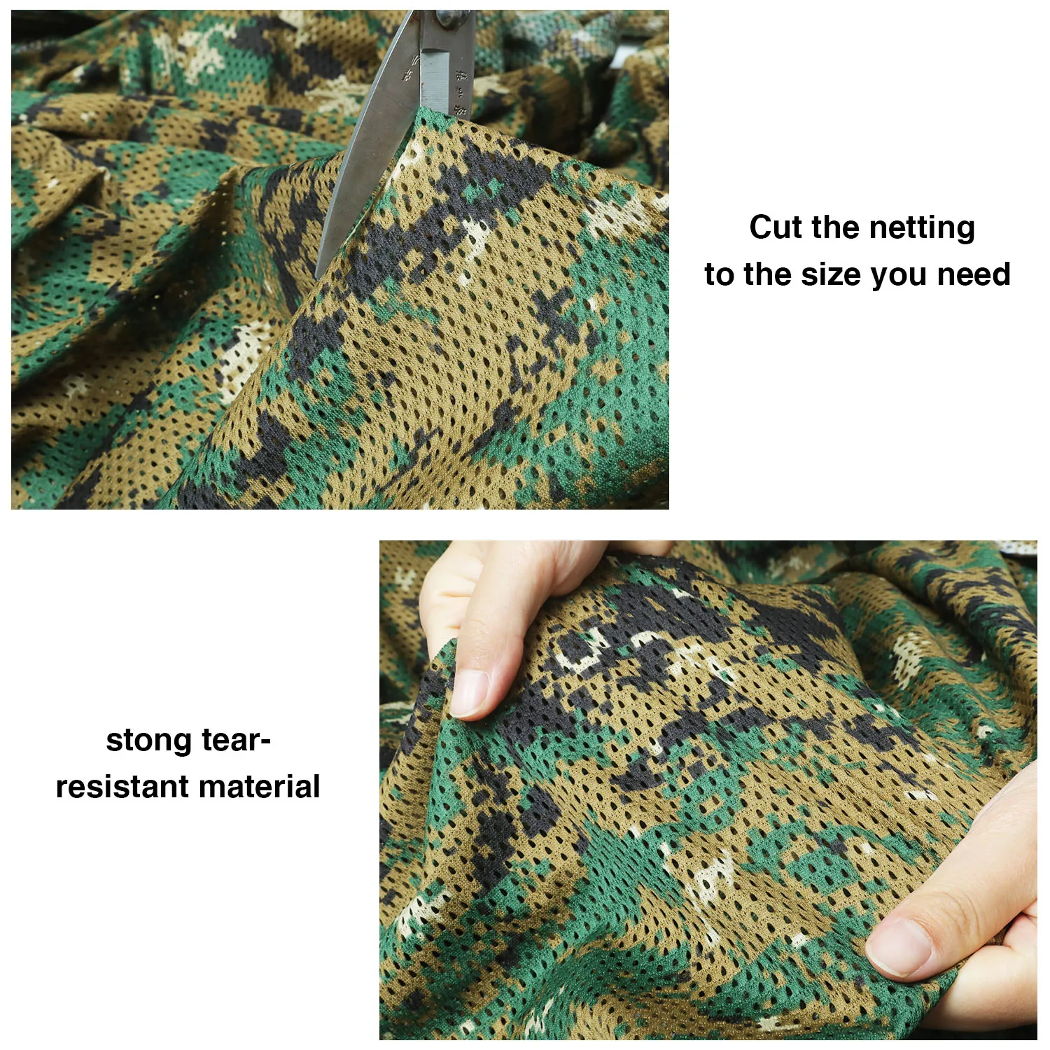 Red de camuflaje multifunción para caza y camping militar - imagen 5