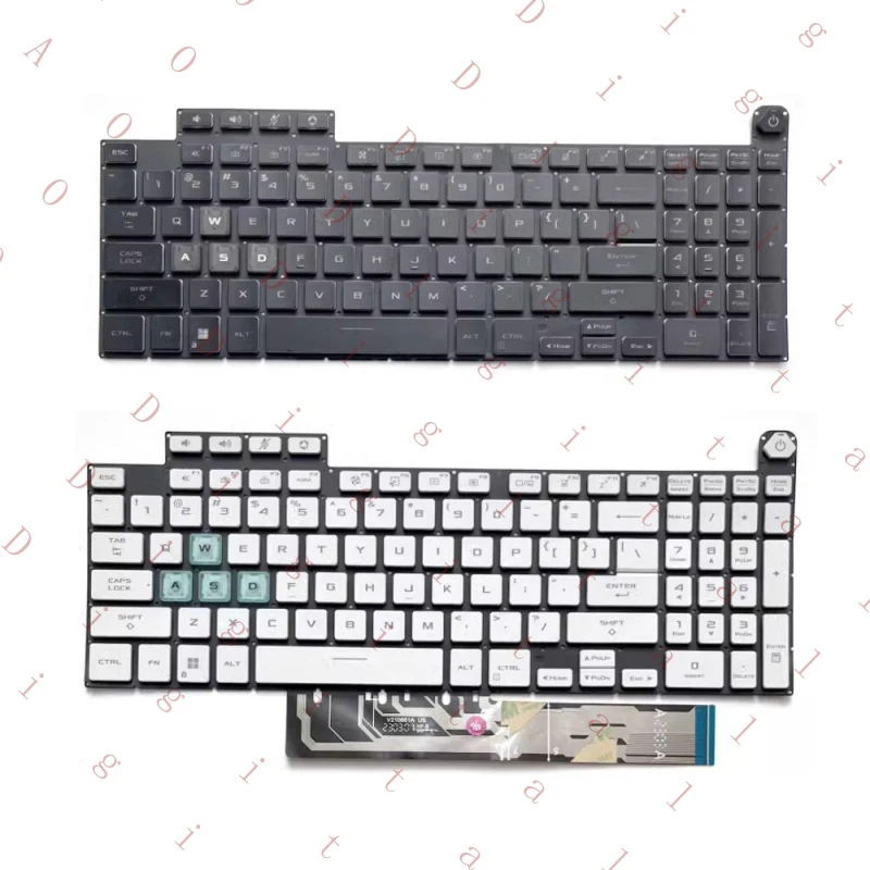 WW For ASUS FA507N FX517 FX507ZM FX617 FX507 FX607 Laptop Keyboard Replacement