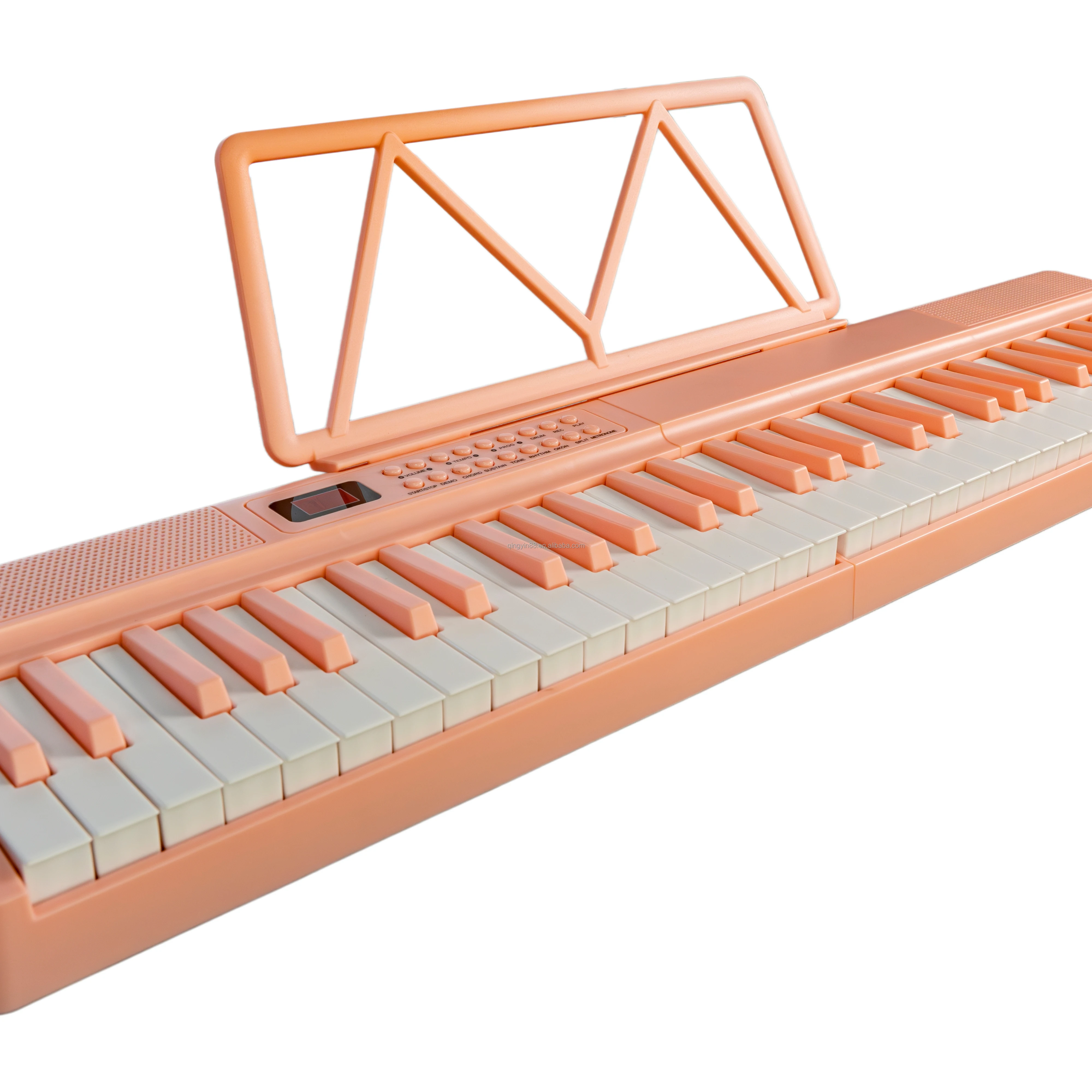 61Key Touch‑Sensitive Rechargeable Digital Electric Piano Keyboard Portable Musical Instrument For Home Study Stage Performance