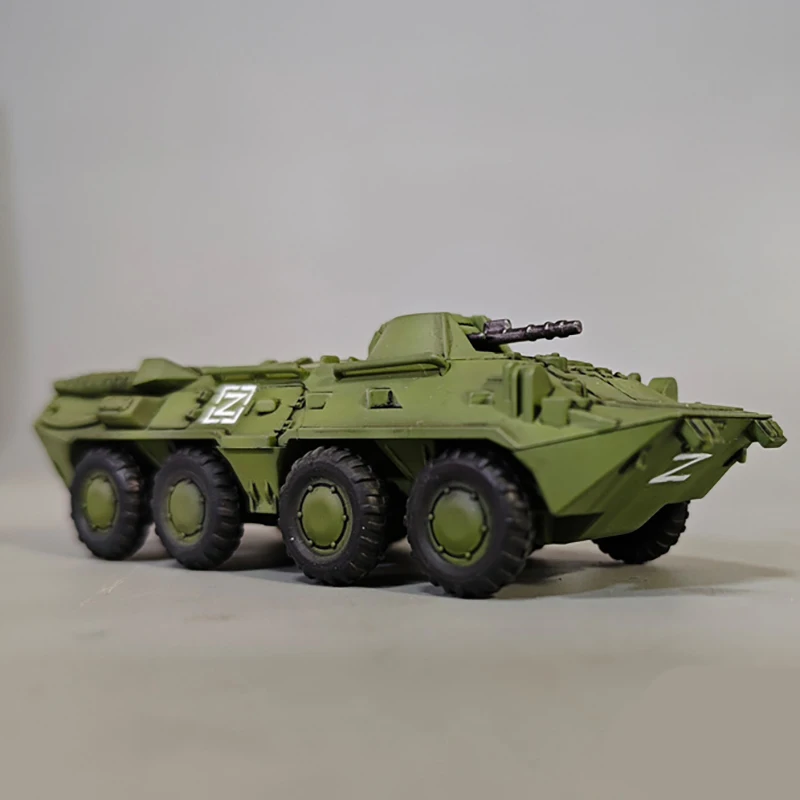 

1: 72 ratio Russian BTR-80 wheeled armored vehicle plastic finished model men's gift