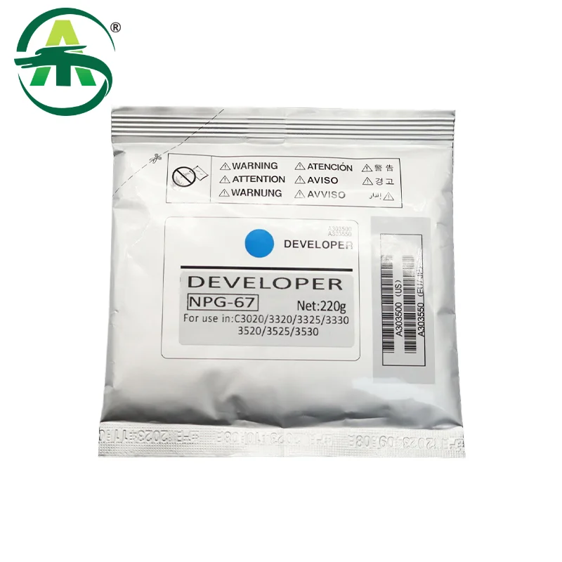 1PC NPG67 G67 Developer Powder For Canon IR C3020 C3320 C3325 C3330  IRC3320 IRC3325 IRC3330 IRC3020 New High Quality