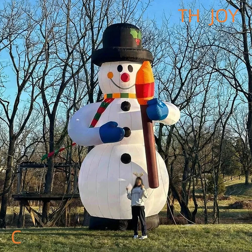 

fast air ship to door, Outdoor Backyard Christmas Decorations Giant Inflatable Snowman balloons