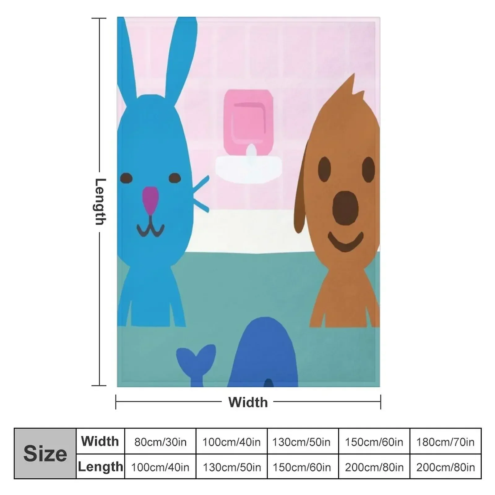 Cute Sago Mini Dinosaur Dog and Rabbit Throw Blanket Beautifuls Custom christmas decoration Loose Vintage Tourist Blankets