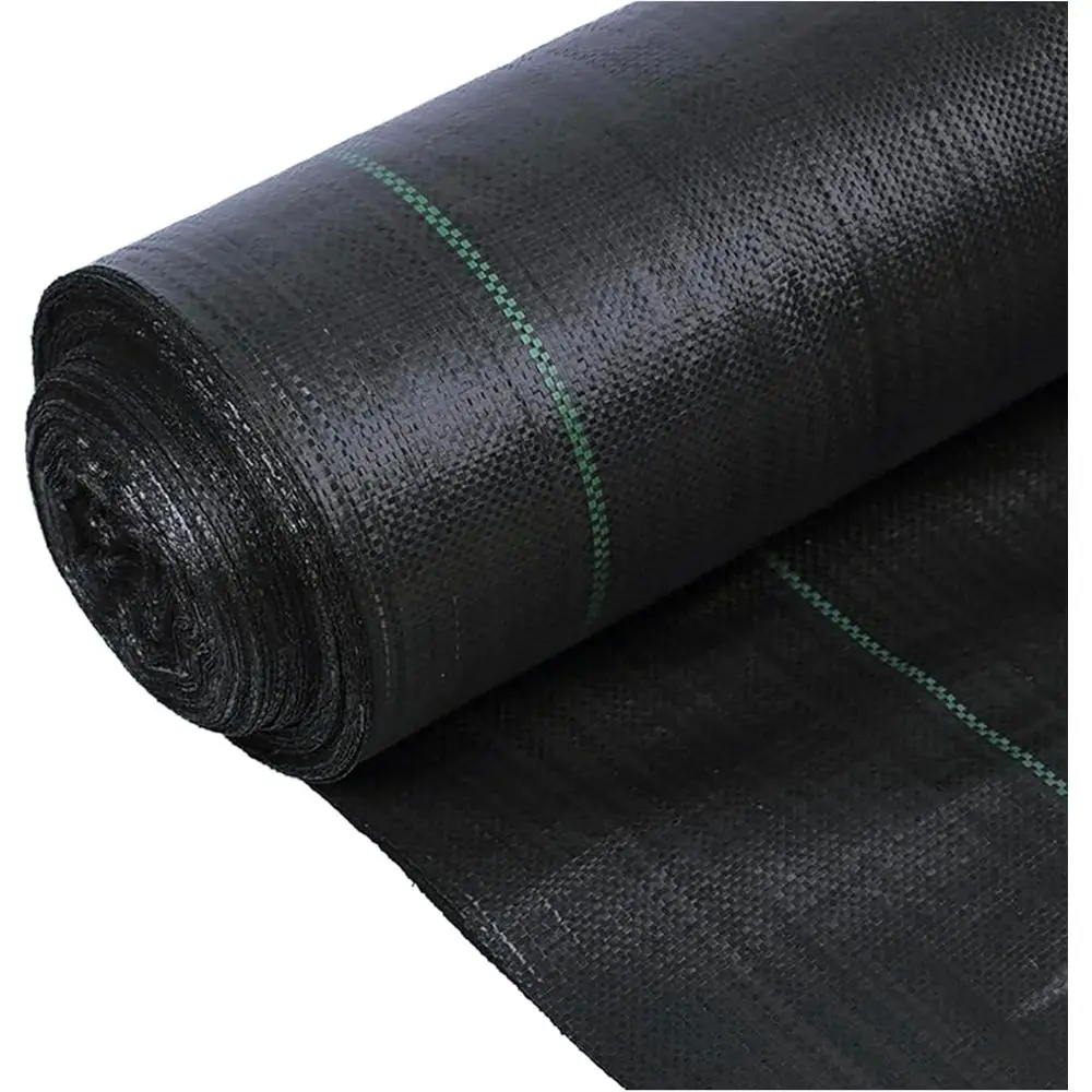 Heavy Duty 12t x 300t Fabric - Commercial Grade Woven Land Ground Cover for Gardening, Farming, Agriculture