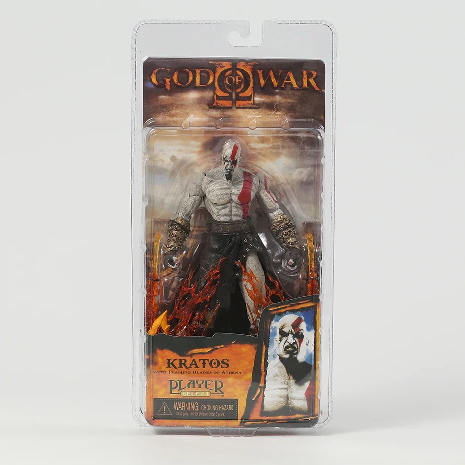 NECA God of War 7" Kratos Action Figure Model Toy Gift Collection Figurine