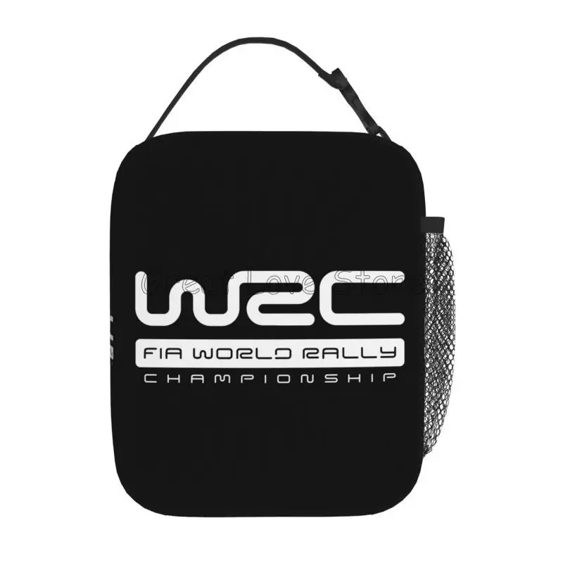 World Rally Championship Insulated Lunch Bag Reusable Leakproof Portable Oxford Thermal Cooler Lunch Box for Work Travel Picnic
