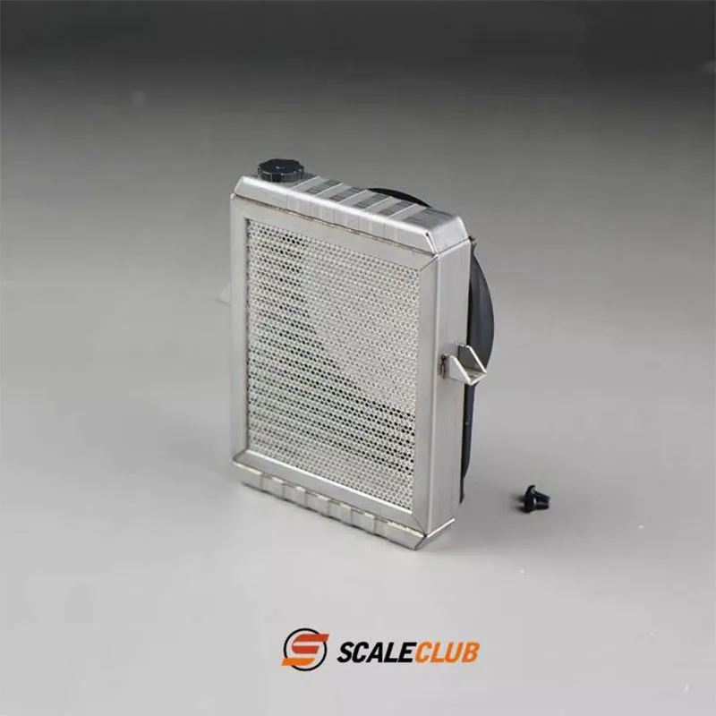 scaleclub 1/14 Cooler For Truck Truck Metal Simulation Water Tank Model Akcesoria Do Tamiya Scania 770S MAN Benz Volvo RC