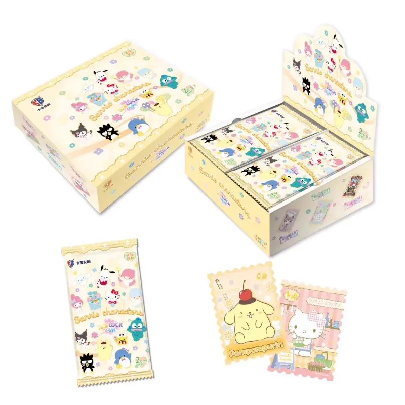 

Sanrio Family Polaroid Cards Heartbeat Wink Life Diary HelloKitty My Melody Pink Cute Collection Card Toys Gifts