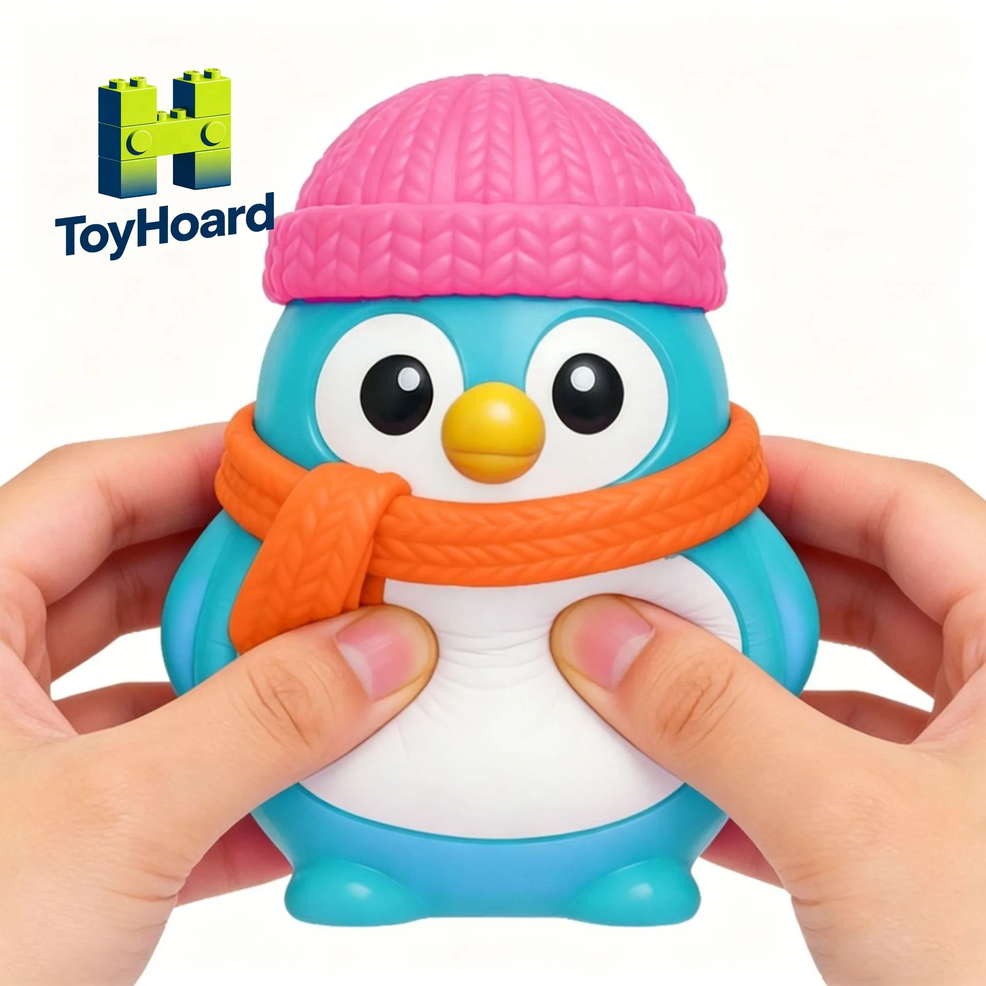 Cute Penguin Squishy Toy Soft Slow Rising Squeeze Stress Relief Toy Kawaii Animal Fidget Vent Toy Sensory Decompression Toys