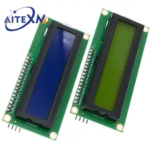 LCD1602 I2C 디스플레이 모듈 블루 그린 스크린 5V PCF8574 IIC 어댑터 LLATE ARDUINO 8 최고의 판매 LCD 디스플레이 Arduino -№2