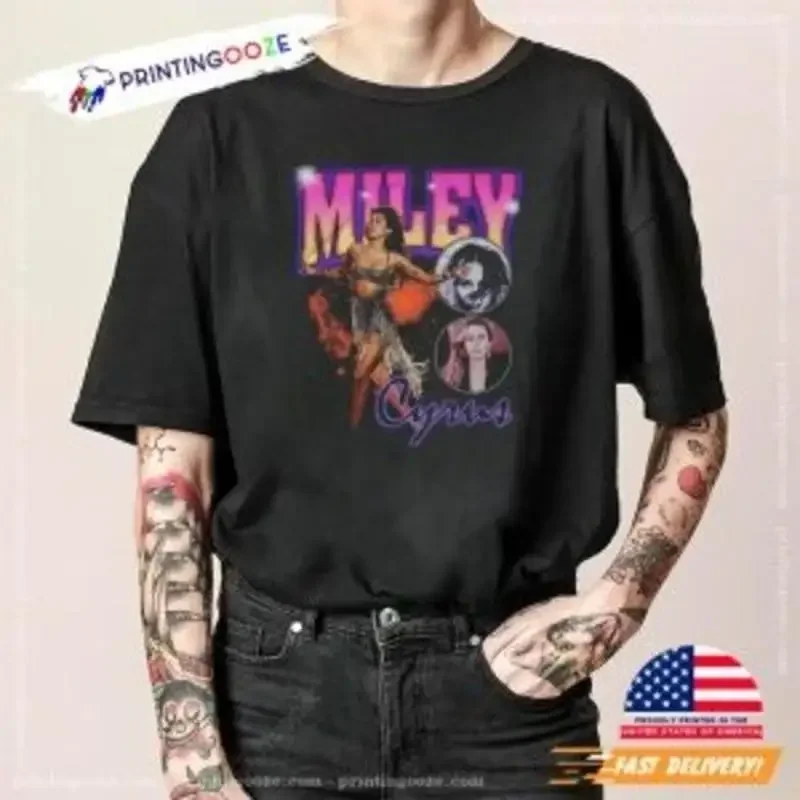 Miley Cyrus Konzert Vintage 90er Jahre T-Shirt S 5Xl Hh03067