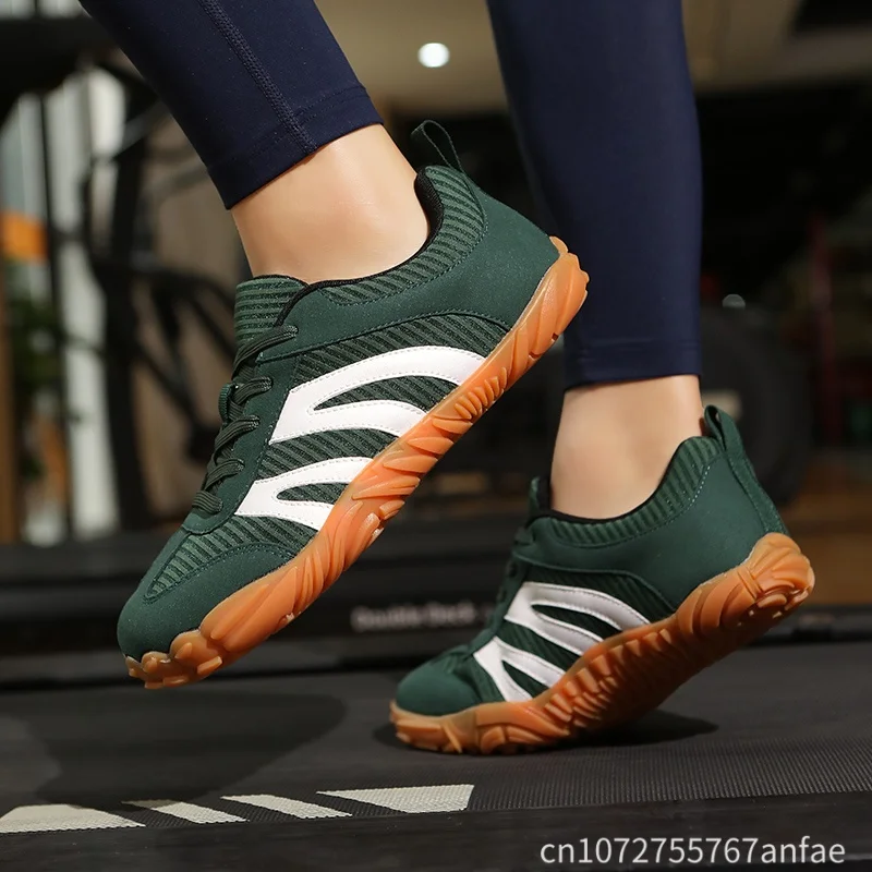 New Wide Shoes Mens Womens Breathable Barefoot Shoes Men's Wide-Headed Minimalist Zero-drop Shoes Non-slip Casual Sports Shoes.