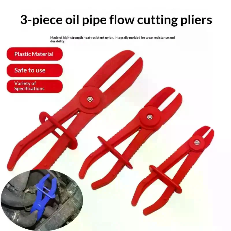 1/3Pcs Brake Fuel Water Line Clamp Plier Hands Free Tool Nylon Hose Clamp Tool Set Car Repair Tools Hose Pliers