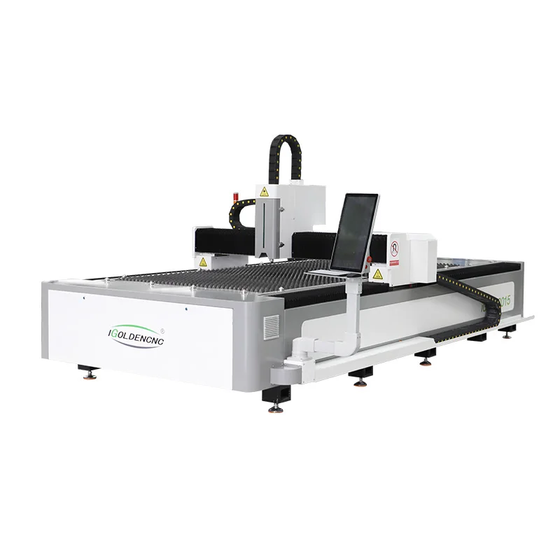 3015 500W 750W 1000W 1.5Kw 2000W 3Kw 6kw 8kw cnc Fiber Laser Cutting Machine For Nameplates Industry