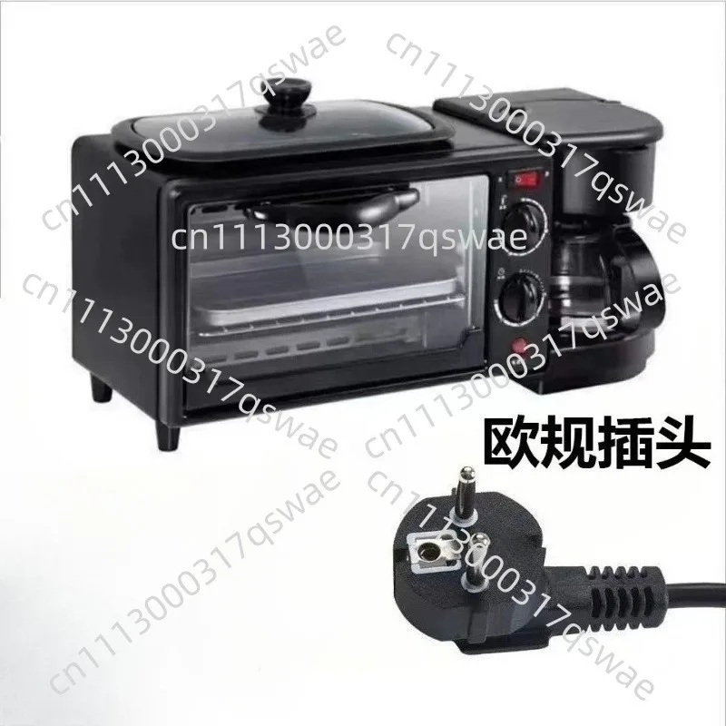 3-in-1 Multifunctional Breakfast Machine Toaster Mini Oven Coffee Maker 110V220V  For Household Use