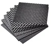高強度 800 × 800 ミリメートル 0.5 ミリメートル 1/1.5/2/2.5/3/4/5/6 ミリメートル厚さの純粋な炭素繊維シートプレートパネルボード軽量材料 5