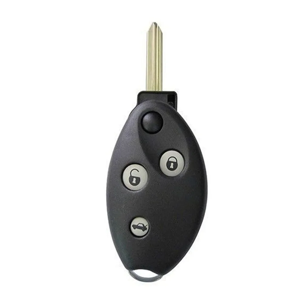 XNRKEY EW Style for Citroen C4 C5 2006 Saxo 2002 Flip Remote Key Shell 3 Button Car Key Case Replacement Fob Uncut Blade