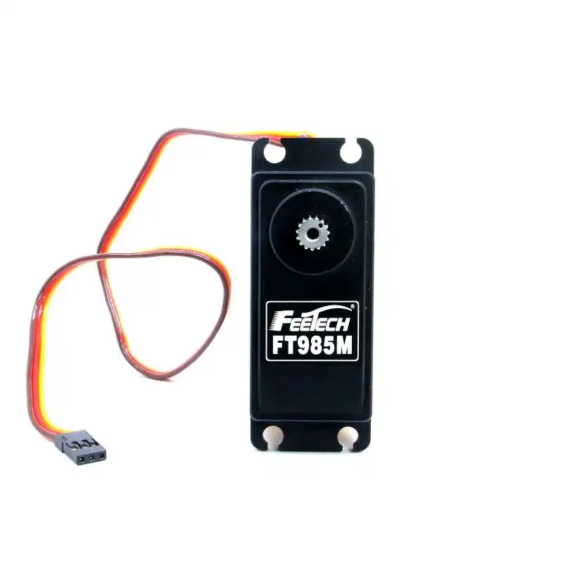 

FT985M Алюминиевый корпус Стальной шестерня Серводвигатель Цифровой сервопривод для робота доставки оборудования автоматизации