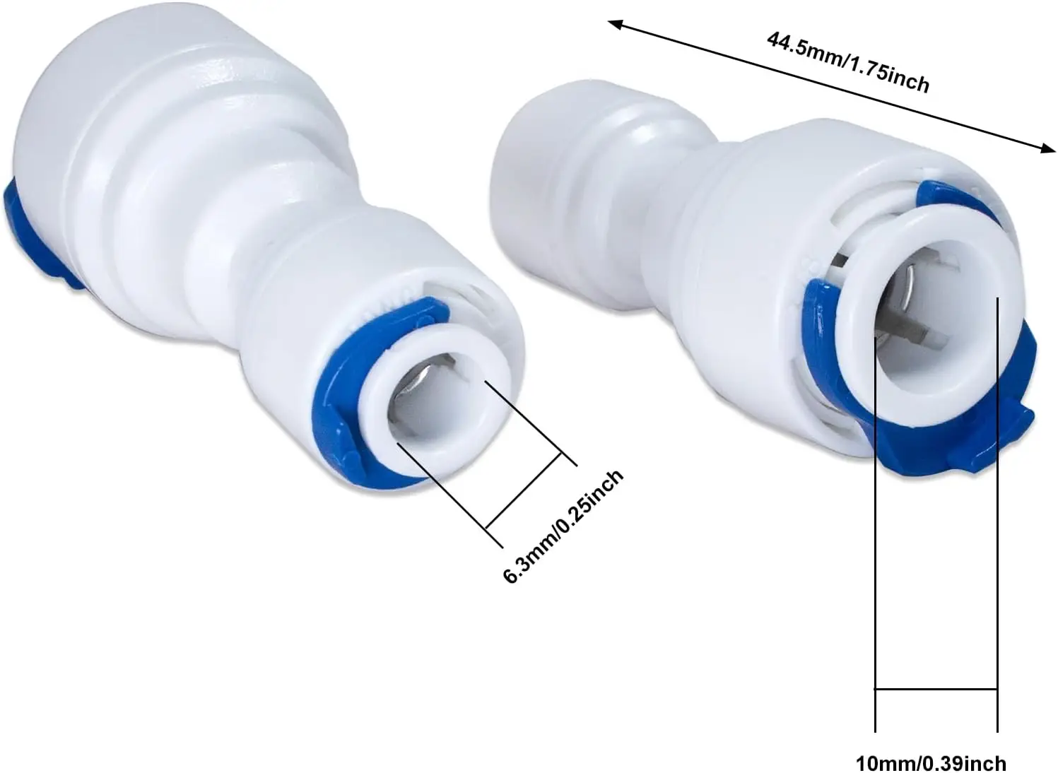 Push-In Reducer Fitting 3/8