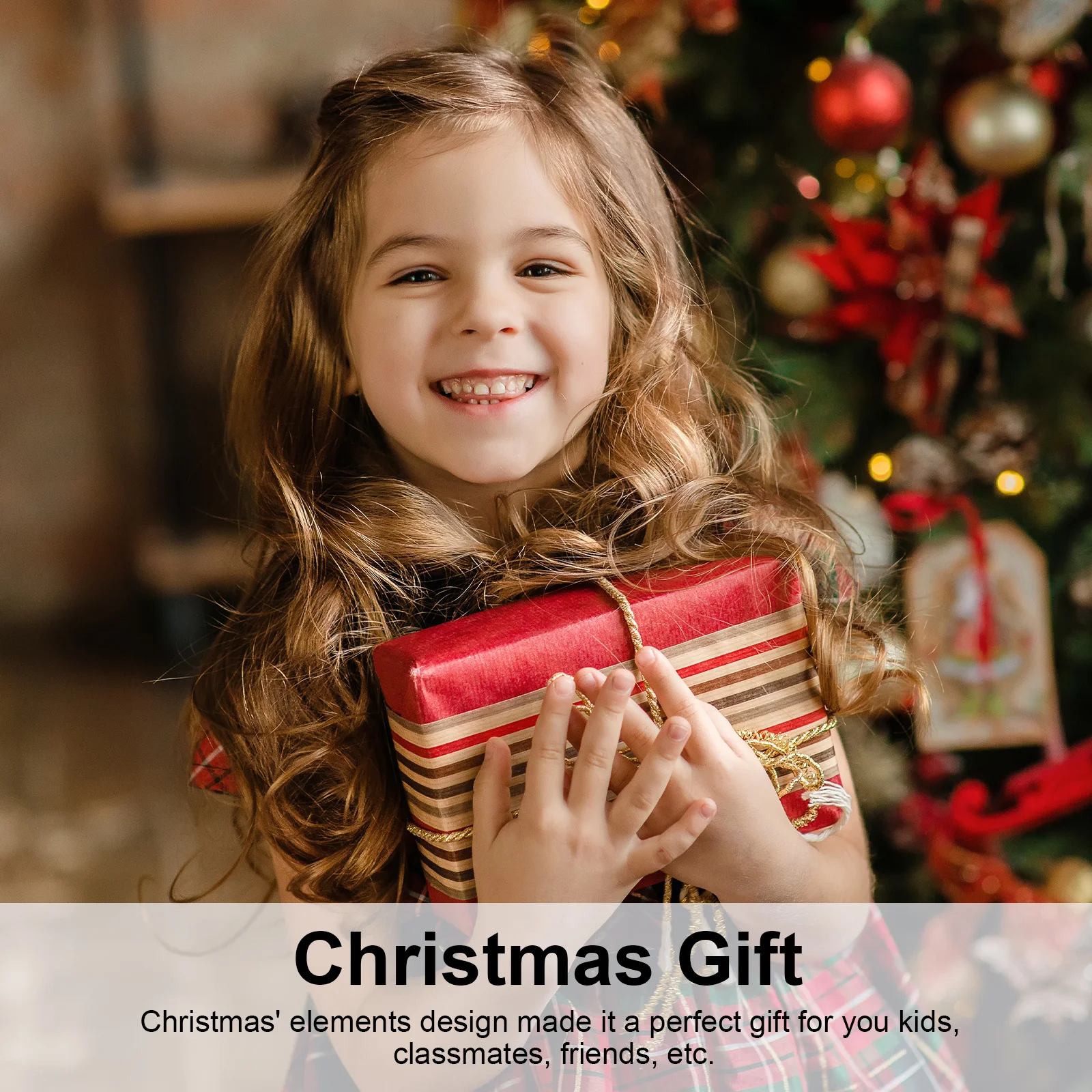 

6pcs Wooden Hanging Ornament Small Soldier Puppet For Christmas Tree Festival Xmas Nutcrackers Decoration Xmas Gift