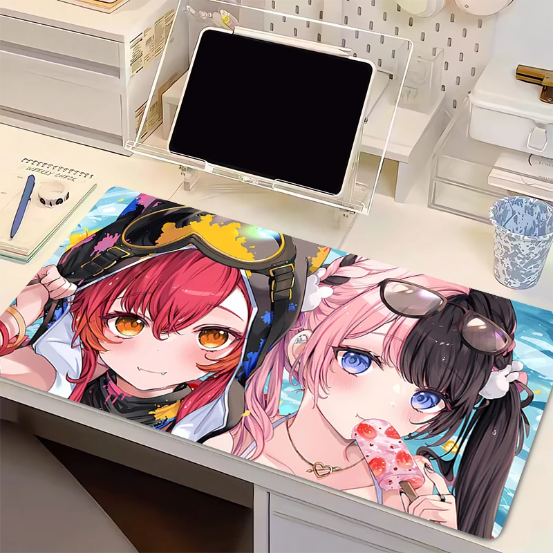 Mouse Pads VSPO Hinano Tachibana Desktop Mat Protector Gaming Mousepad Office Table Decor Keyboard Long Pad Computer Gamer Mats
