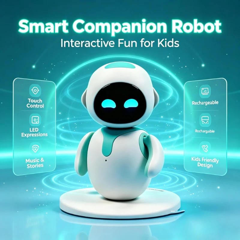 スマートロボットai電子自動化タッチセンシング感情インタラクション音声多機能かわいいお祝い誕生日プレゼント