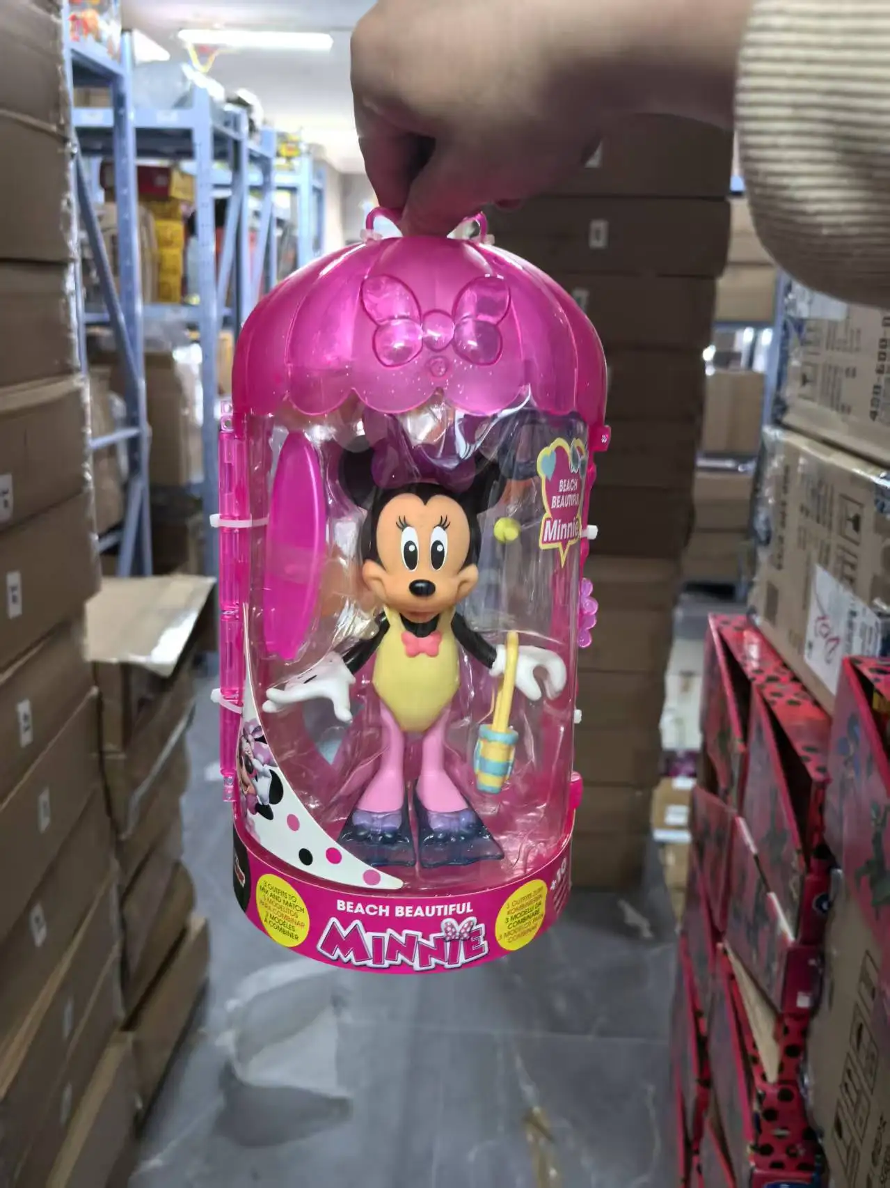 Disney Mickey Mouse Fashion Fun Minnie Beautiful Change Clothes Gifts Toy Model Anime Figures Collect Ornaments