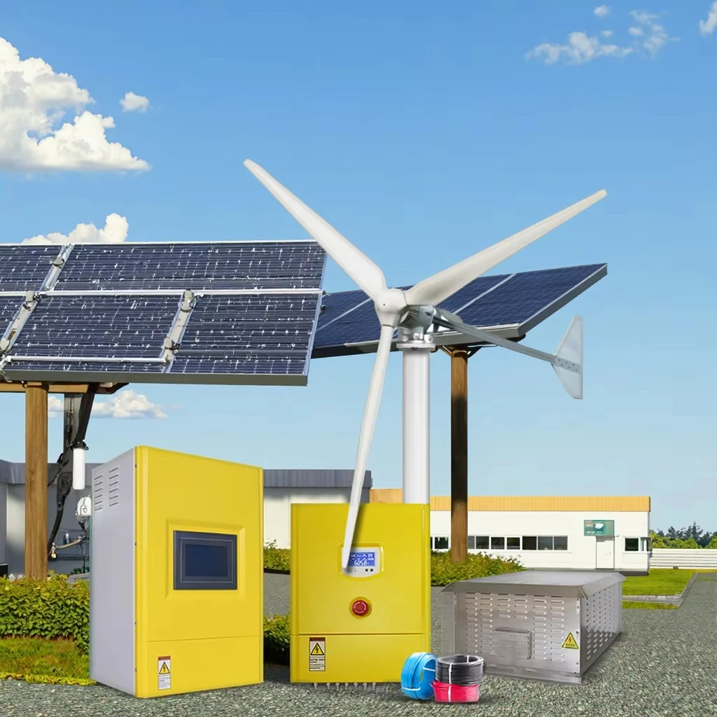 Renewable Energy Technology - 10KWハイブリッド太陽光風力タービンシステムMPPTコントローラーリチウムイオン電池 家庭用再生可能エネルギー技術株式会社