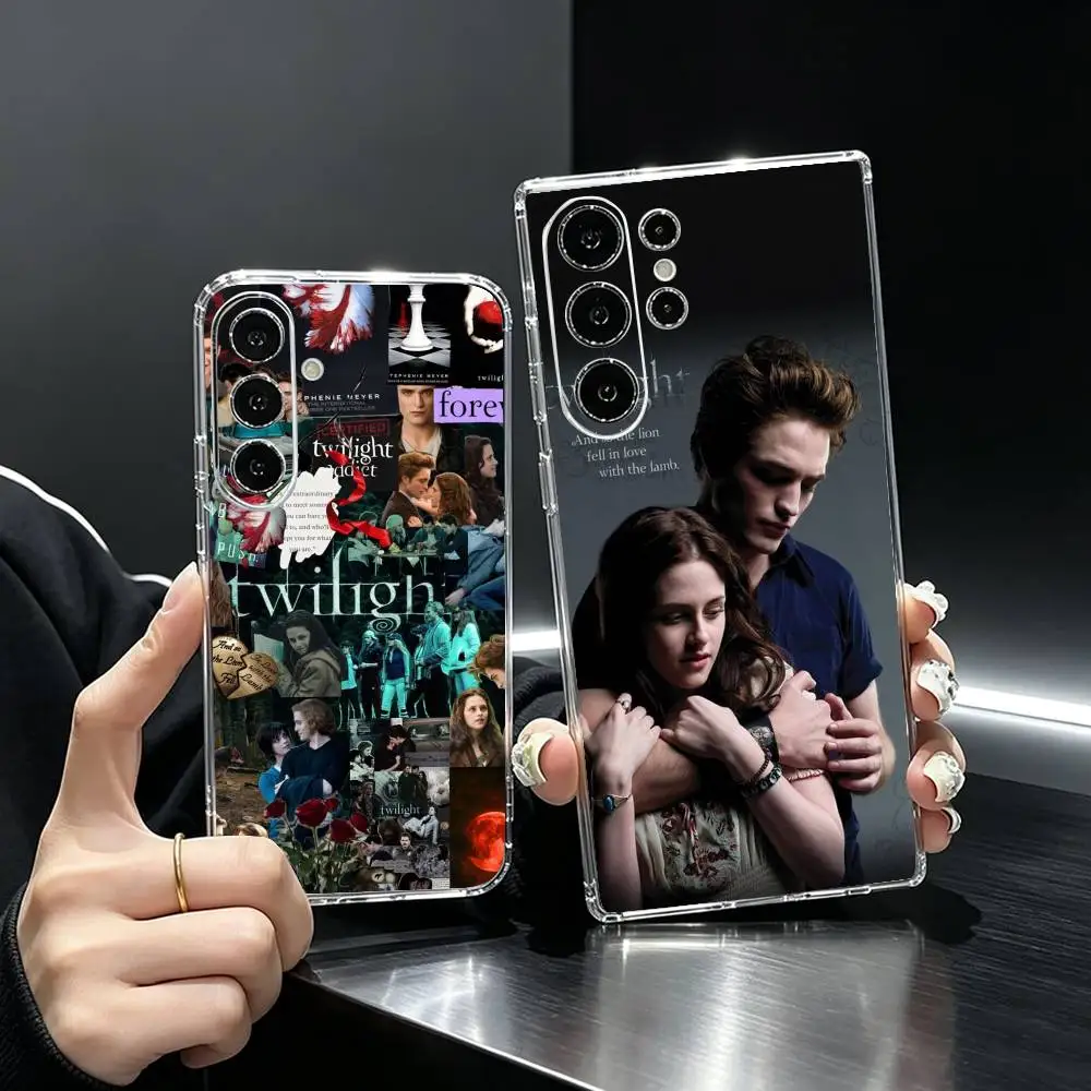 The Twilight Saga Vampire  Phone Case Transparent Silicone Soft For Samsung S25,S24,S21,S22,S23,S30,Ultra,S20,Plus,Fe