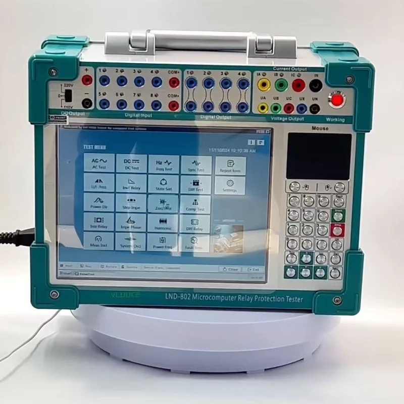 

3-Phase Relay Protection Tester Compatible with Any Windows System Microcomputer Relay Test Set for Transformer Differential