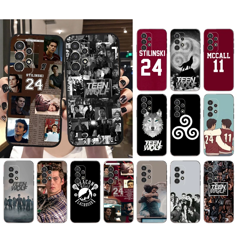 حافظة لهاتف سامسونج A35 A55 A54 A15 A25 A05s A05 A22 A24 A52 A33 A34 M34 M14 M54 M23 في سن المراهقة وولف شل #2