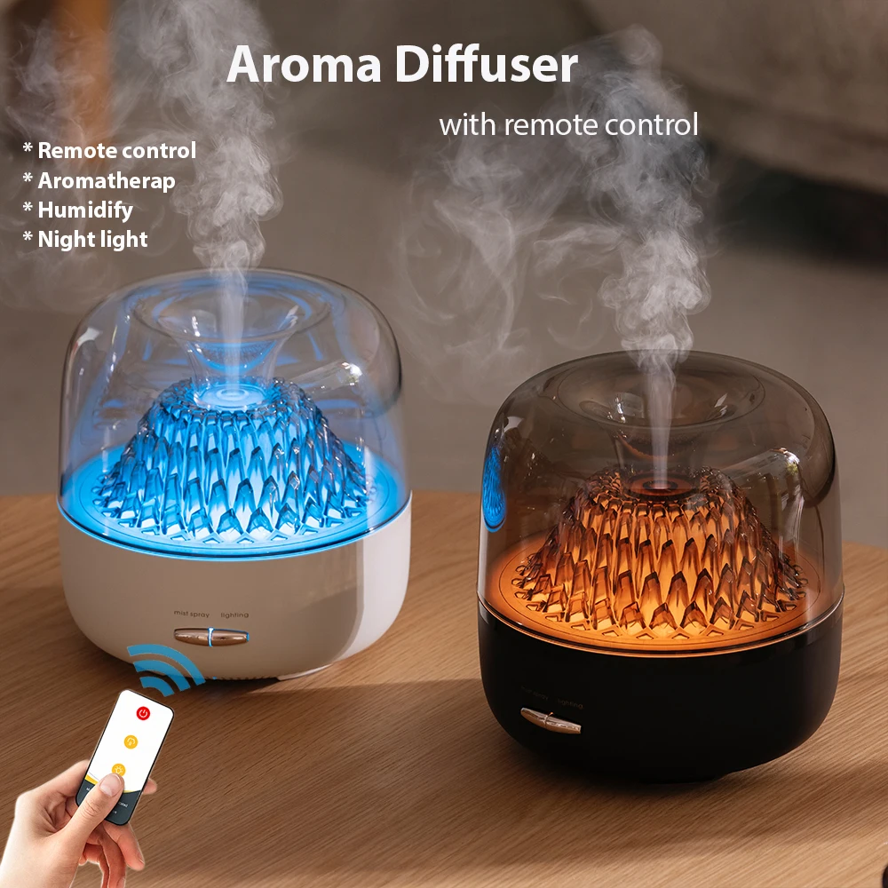 

2024 Mist Humidifier 200ml Household 7 Color Cool Aroma Diffuser with Remote Essential Oil Aromatherapy Air Freshener Fragrance