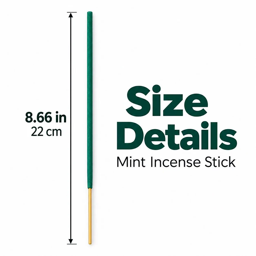 Mint aromatherapy sticks are suitable for use on Christmas, Thanksgiving, and Halloween, adding a festive atmosphere