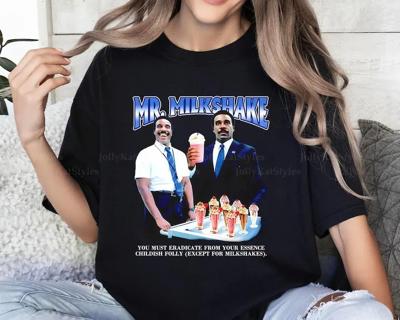 Mr. Milchick Severance TV Show T-Shirt, Severance Lumon , Retro Aesthetic Shirt Featuring Music Dance Experience Design