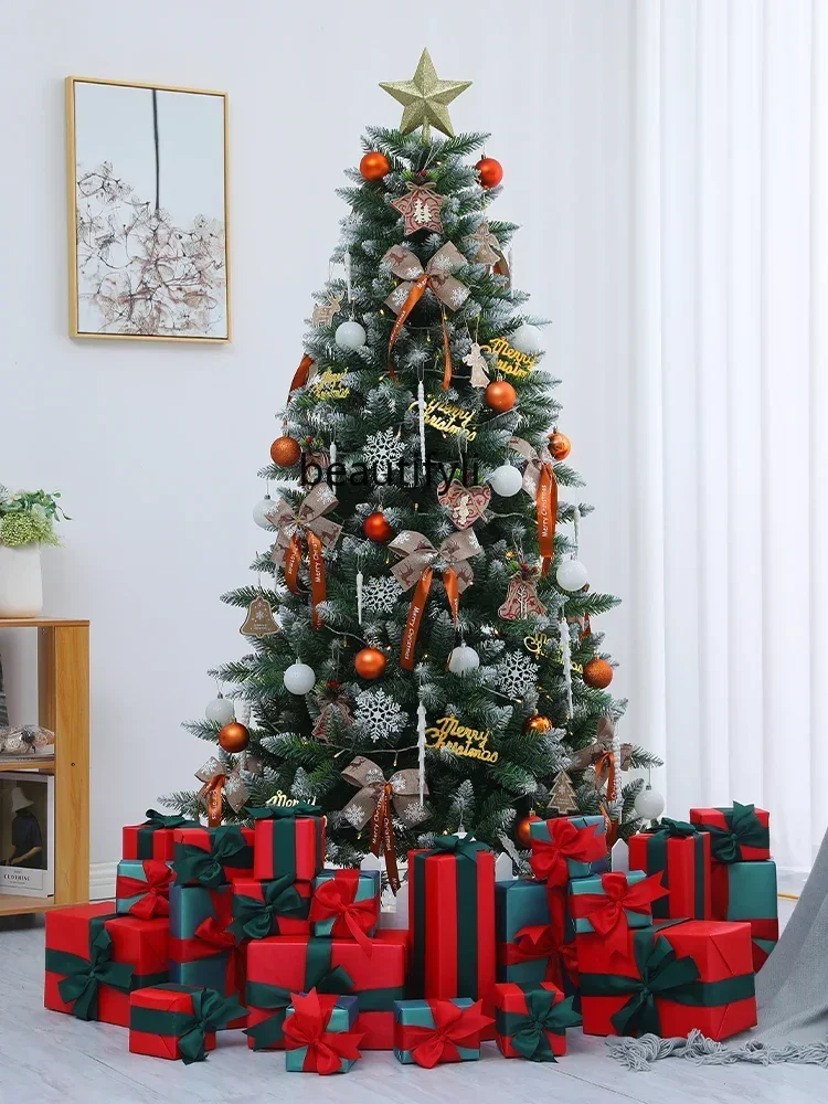 

Christmas Christmas tree decoration scene package encrypted 1.8 meters luminous large shopping mall window beautiful decoration